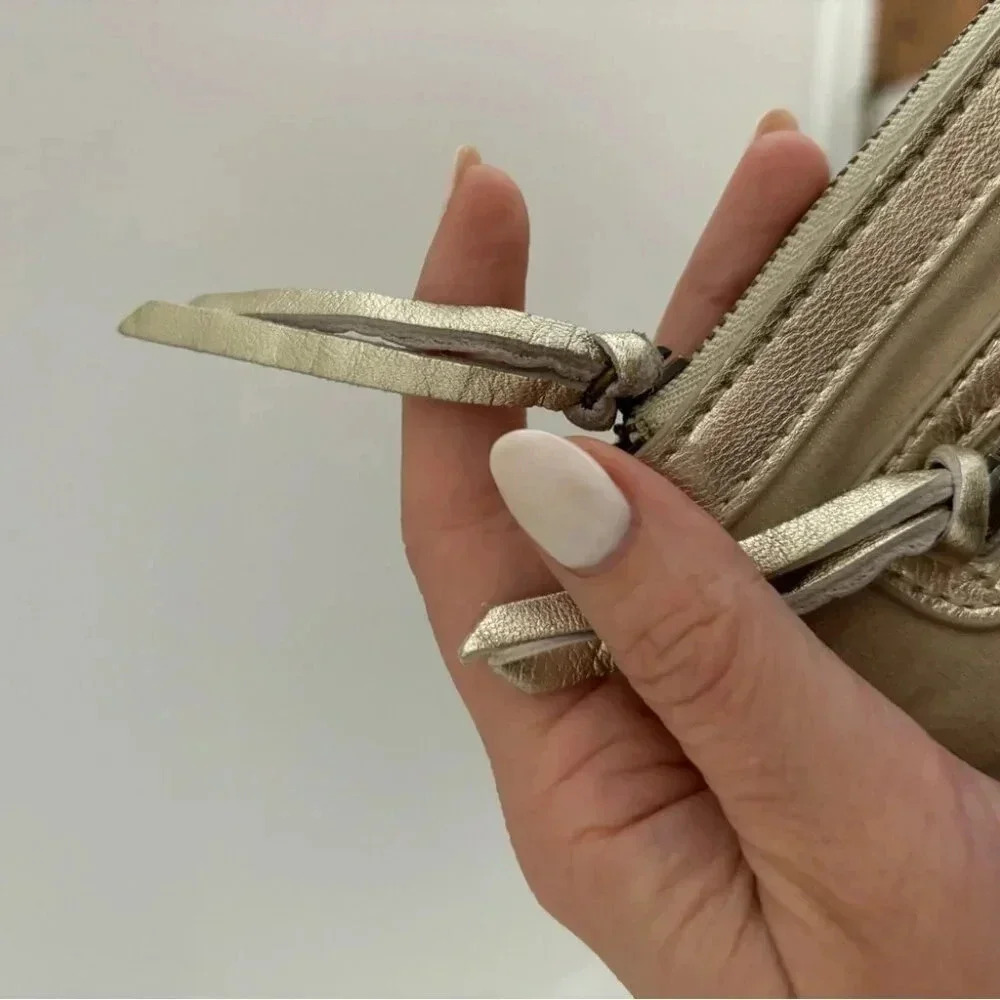 Balenciaga Paris Cloth Coin Wallet with Leather Trim - Picture 5 of 5